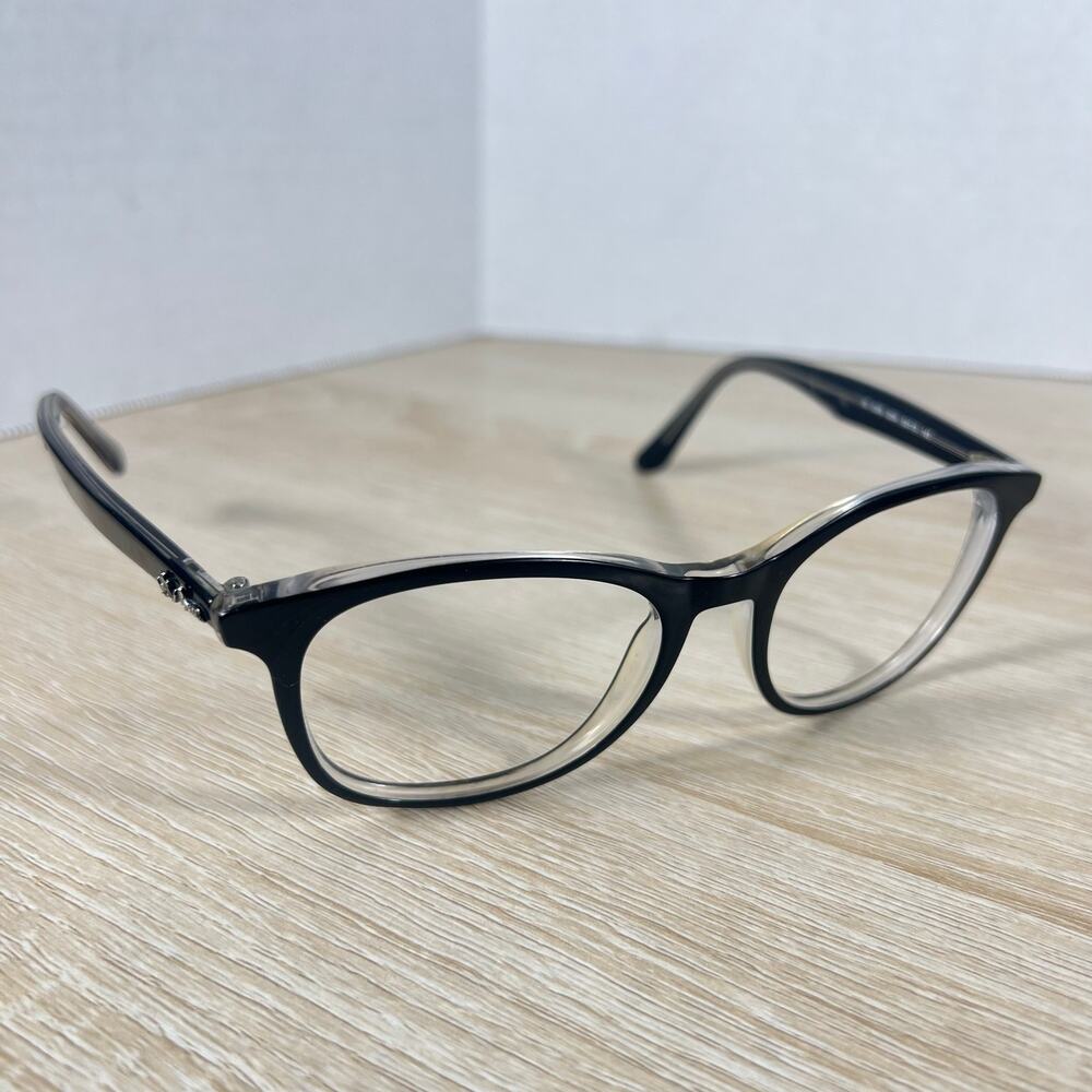 Ray-Ban RB5356 2034 Eyeglasses READ Black PARTS Only 52-19-145 WARPED